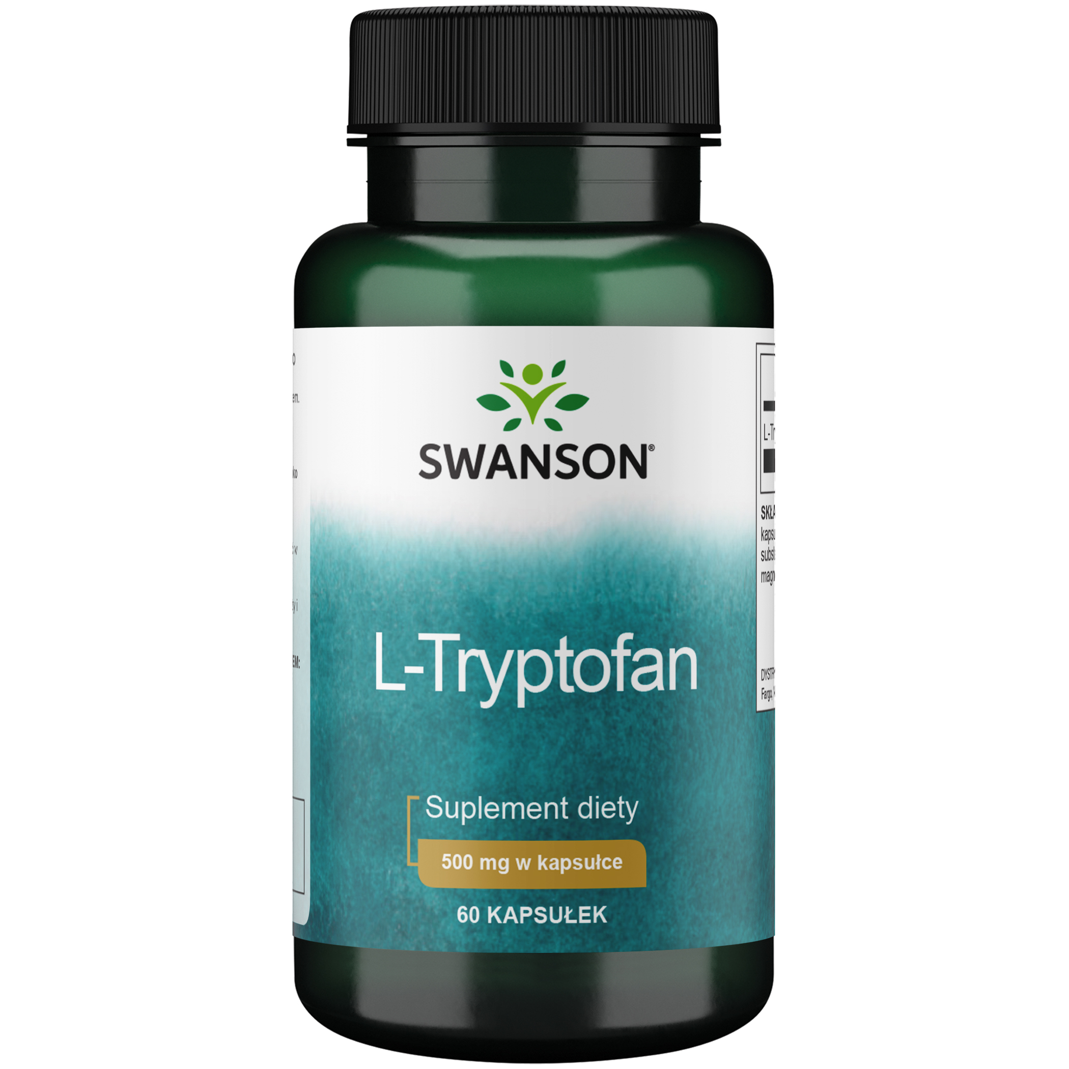 Swanson L-Tryptofan , kapsułki z l-tryptofanem, 60 szt.