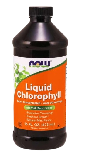 Now Foods Chlorofil Liquid, płyn ze składnikami wspomagającymi proces tworzenia krwi, 473 ml