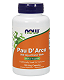Now Foods Pau Pau D’Arco , kapsułki ze składnikami wspomagającymi układ odpornościowy, 100 szt. kapsułki ze składnikami wspomagającymi układ odpornościowy, 100 szt.