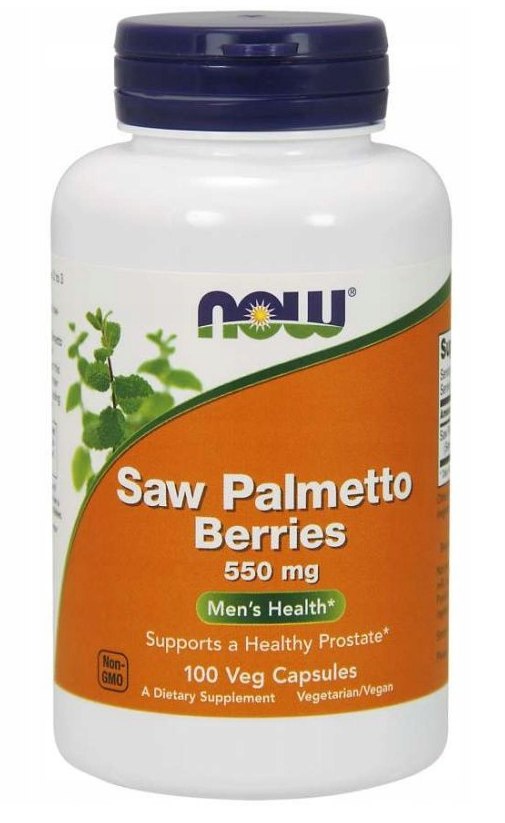 NOW FOODS Saw Palmetto 550 mg 100 kapsułek