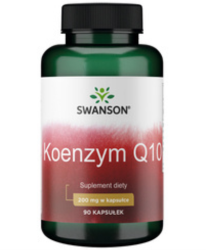Swanson Koenzym Q10 200 mg, 90 kapsułek
