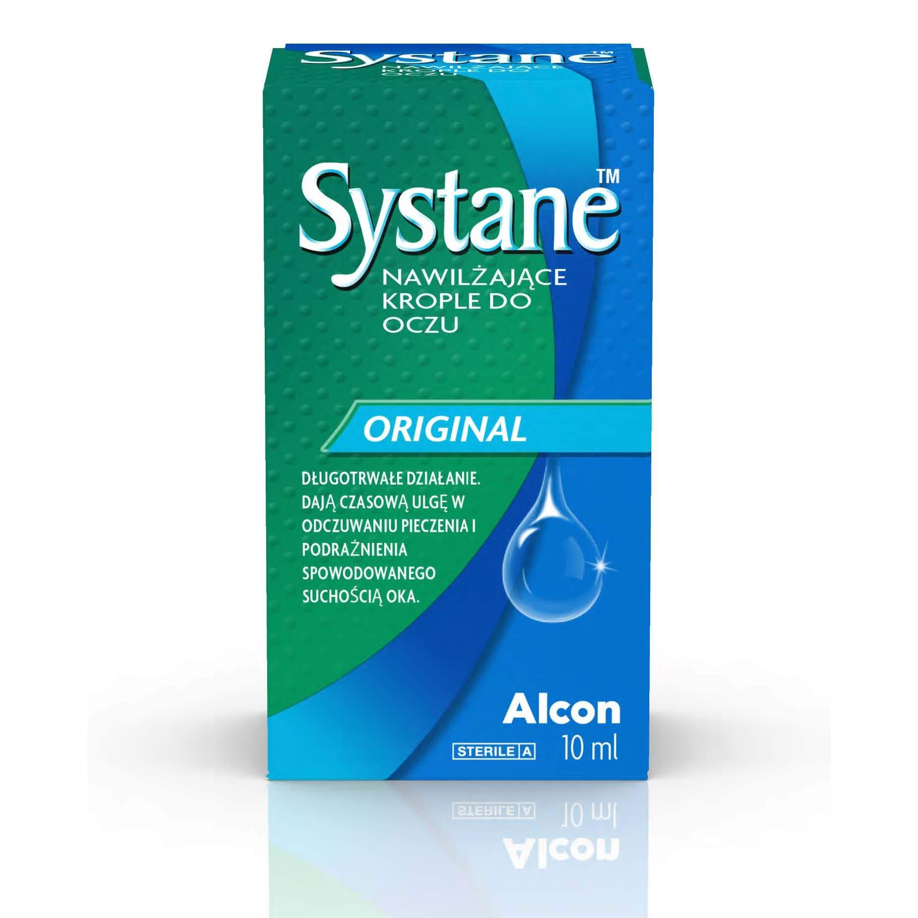Systane Orginal, krople długotrwale nawilżające do oczu, 10 ml