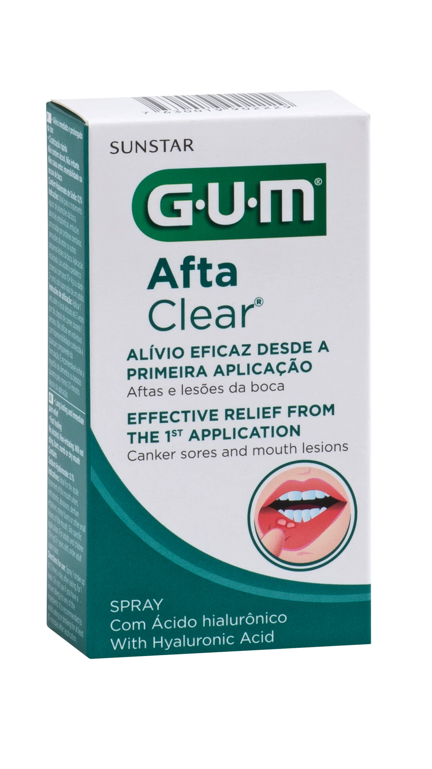 SUNSTAR GUM Afta Clear, spray do ust, 15 ml