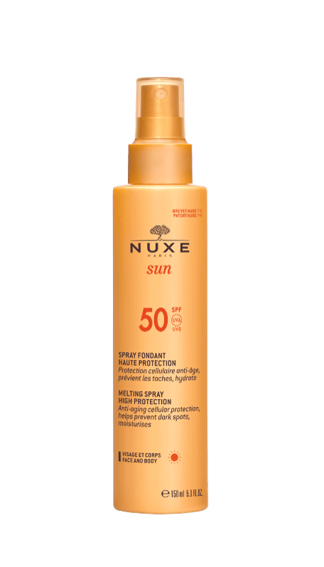NUXE Sun , spray do stosowania na skórę SPF 50, 150 ml