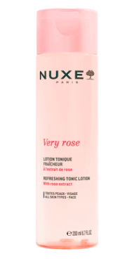 Nuxe Very Rose, odświeżający tonik do twarzy, 200 ml