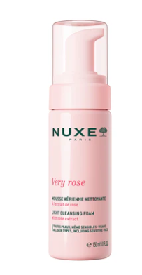Nuxe Very Rose, pianka oczyszczająca, 150 ml