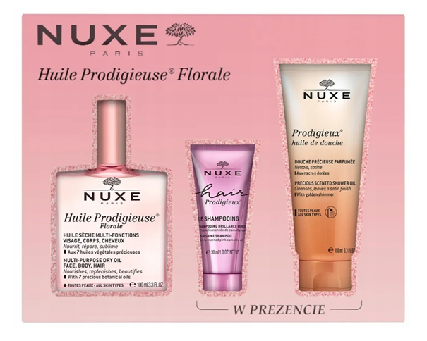 Nuxe Prodigieuse Florale, zestaw kosmetyków
