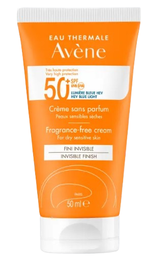 AVENE Bardzo Wysoka Ochrona , krem bez zapachu, SPF 50+, 50 ml