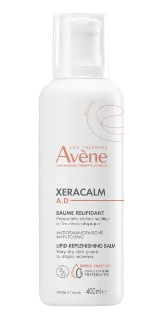 AVENE XERACALM A.D, balsam uzupełniający lipidy, 400 ml