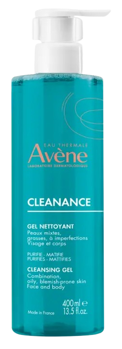 Avene Cleanance, żel oczyszczający, 400 ml