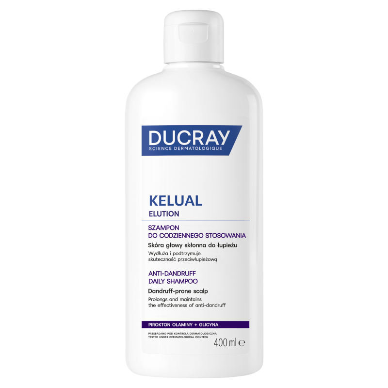 Ducray Kelual Elution, szampon, 400 ml