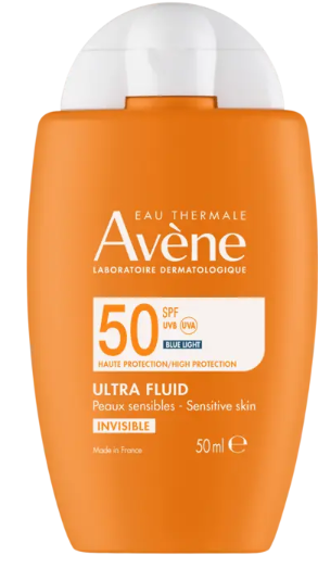 AVENE Ultra Fluide Invisible, fluid SPF50, 50 ml