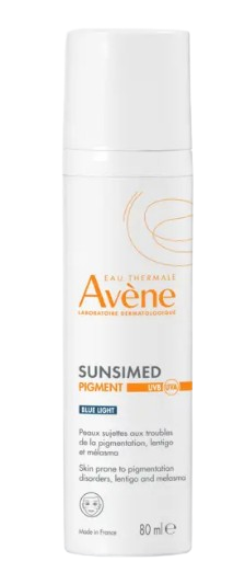 AVENE SunsiMed Pigment Blue Light, krem, SPF 50+, 80 ml
