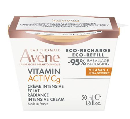 AVENE VITAMIN ACTIV Cg, krem intensywnie rozświetlający, wkład uzupełniający, 50ml