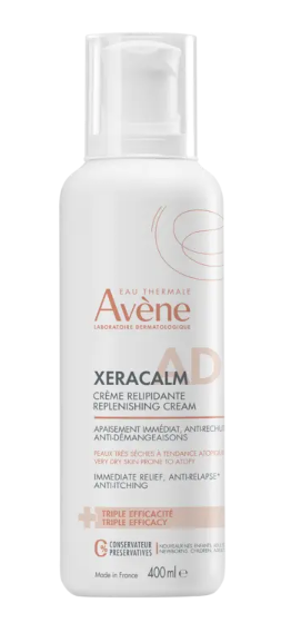 Avene Xeracalm A.D, krem uzupełniający lipidy, 400 ml
