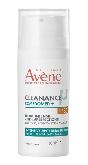 Avene Cleanance Comedomed+ fluid przeciw niedoskonałościom, SPF30, 30 ml