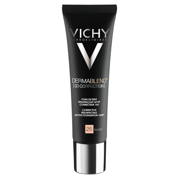Vichy Dermablend 3D, podkład wyrównujący powierzchnię skóry, nude 25, 30 ml