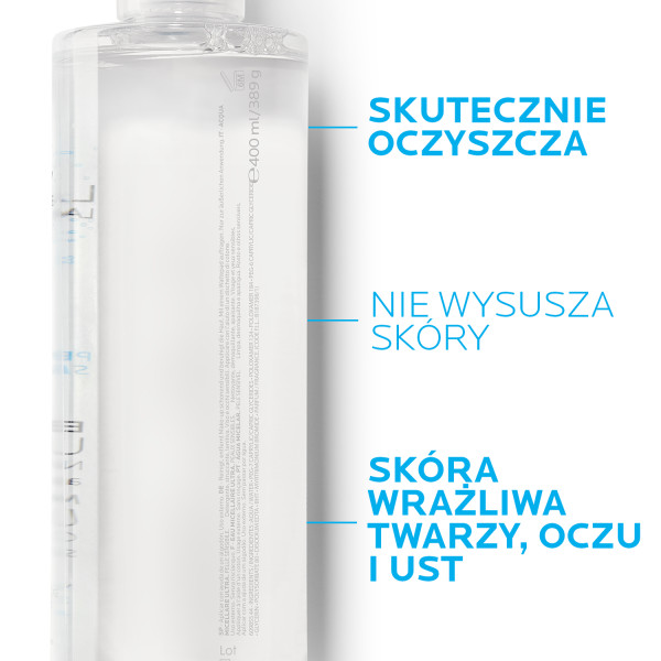 La Roche-Posay Ultra, płyn micelarny do skóry wrażliwej, 400 ml
