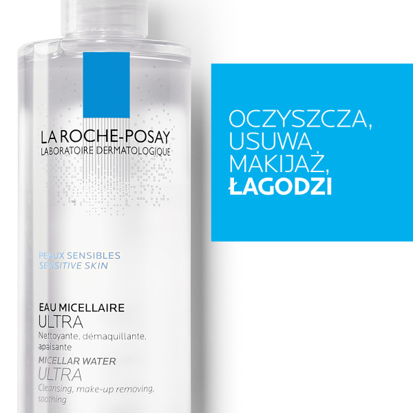 La Roche-Posay Ultra, płyn micelarny do skóry wrażliwej, 400 ml