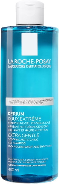 La Roche-Posay Kerium szampon do wrażliwej skóry głowy, 400 ml