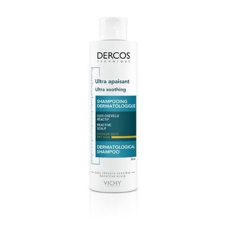Vichy DERCOS, szampon ultrakojący włosy suche, 200ml