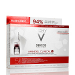 Vichy Dercos Aminexil Clinical 5 Women  płyn przeciwko wypadaniu włosów, 21 szt. x 6 ml 