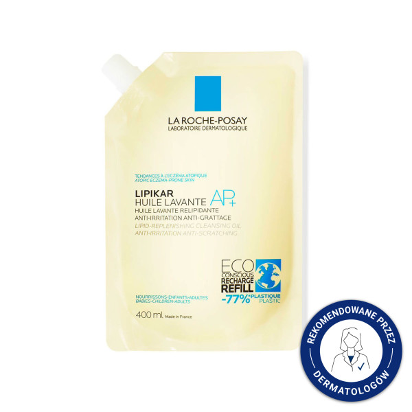 La Roche-Posay Lipikar Refill Oil AP+ olejek, Refill, 400ml