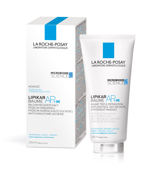 La Roche-Posay Lipikar Ap+M, balsam do ciała, 200 ml