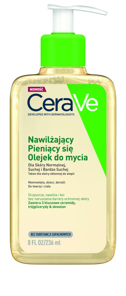 CeraVe nawilżający olejek do mycia, 236 ml