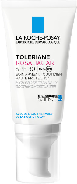 La Roche-Posay Toleriane Rosaliac AR, kojący krem nawilżający na dzień SPF30, 50 ml.