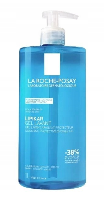 La Roche-Posay Lipikar Gel Lavant, żel do mycia, 1l