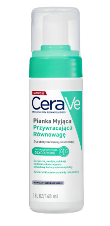 CeraVe pianka do mycia twarzy, 148 ml
