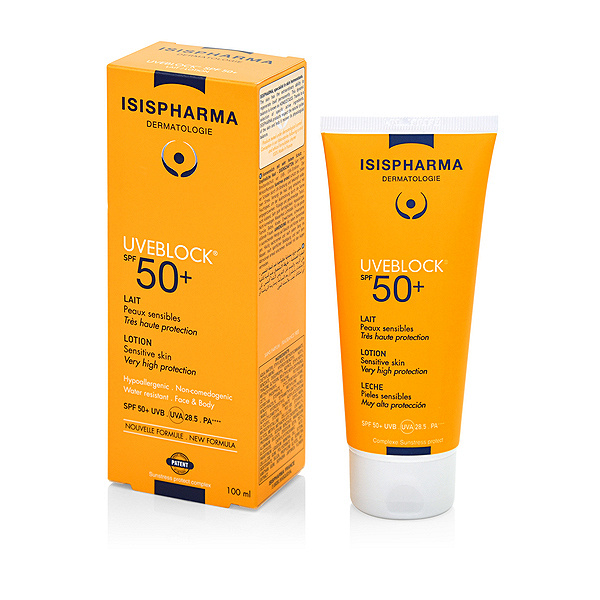 IsisPharma UVEBLOCK , balsam o bardzo wysokiej ochronie SPF 50+, 100 ml