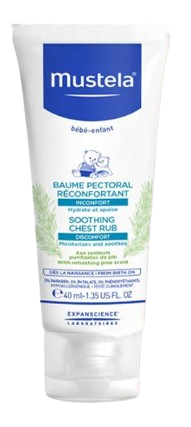 Mustela Bebe Enfant, balsam do nacierania klatki piersiowej, 40 ml