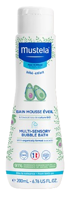Mustela Bąbelkowa Kąpiel płyn, 200 ml