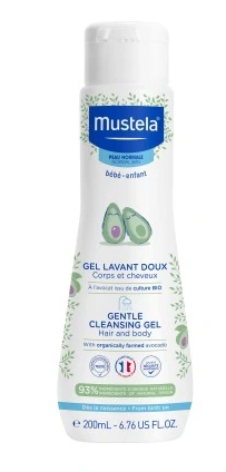 Mustela delikatny żel do mycia, 200 ml