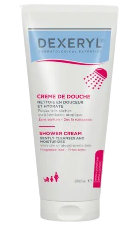 Dexeryl Shower, krem myjący pod prysznic, 200 ml
