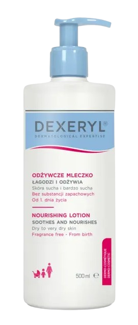 Dexeryl, mleczko odżywcze, 500 ml