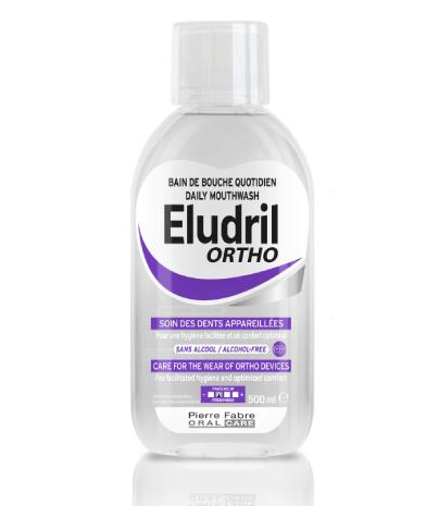 Eludril Ortho, płyn do płukania jamy ustnej, 500 ml