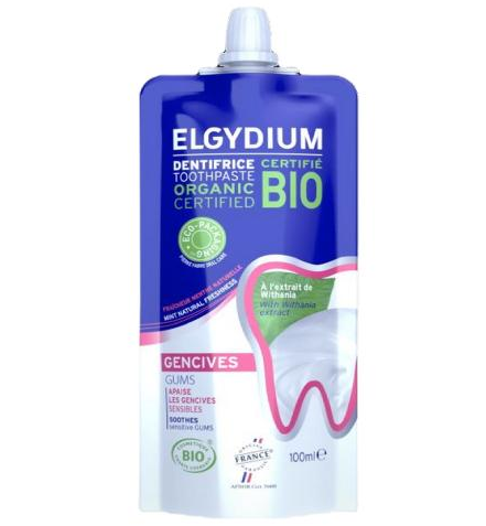 Elgydium Bio Gums, pasta do zębów na podrażnione dziąsła, 100 ml