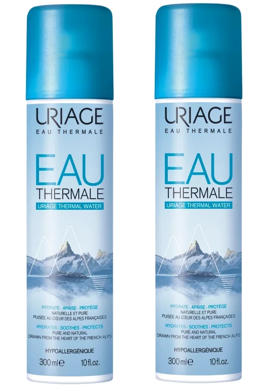 URIAGE Thermale woda termalna, 300 ml + 300 ml