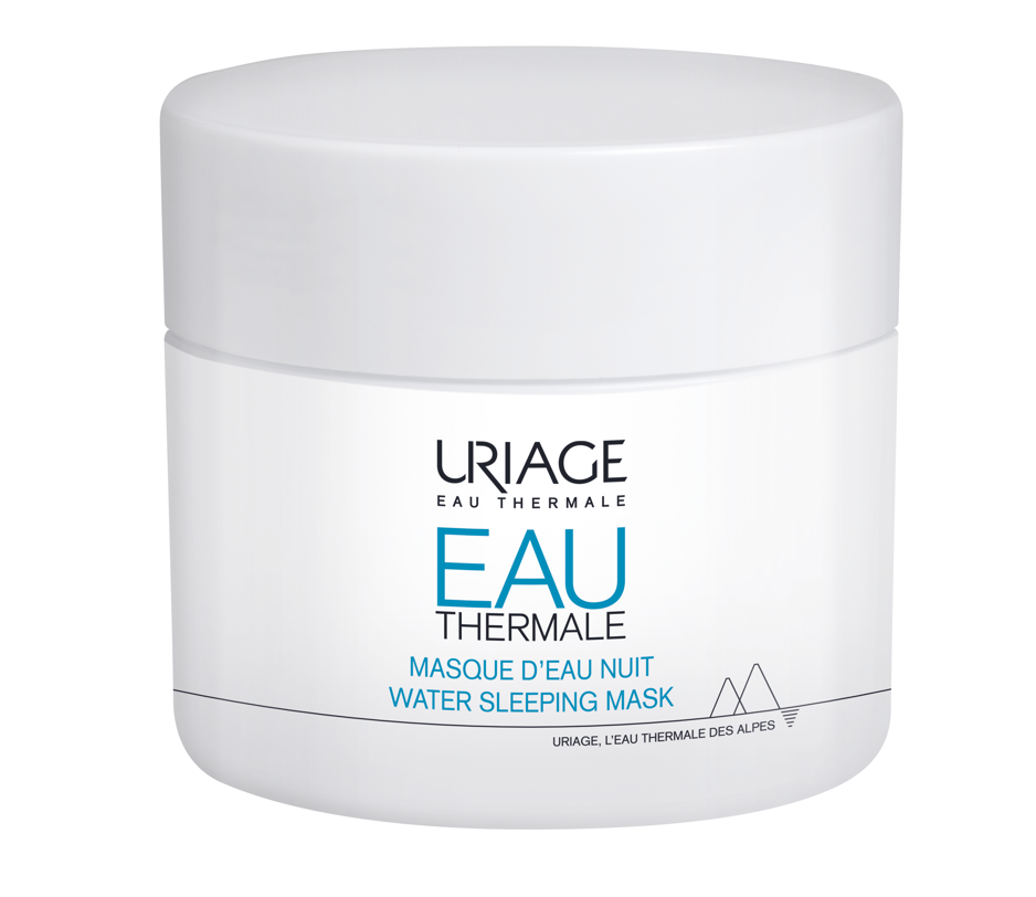 URIAGE Eau Thermale , aktywnie nawilżająca maseczka na noc, 50 ml