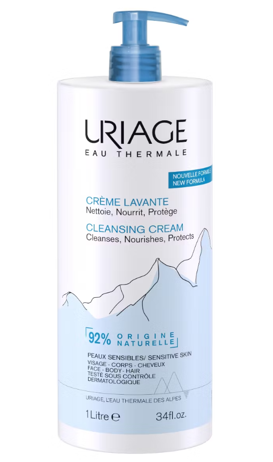 Uriage Creme Lavante, krem do mycia, 1 l