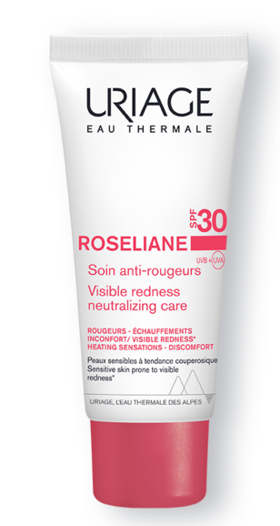 Uriage Roséliane, krem do cery naczynkowej, SPF 30, 40 ml