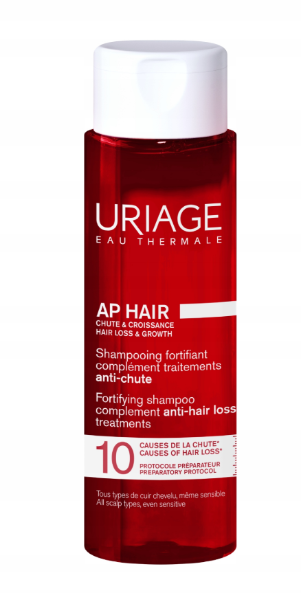 Uriage AP Hair szampon przeciw wypadaniu włosów, 200 ml