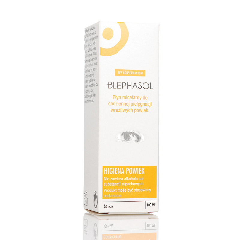 Blephasol, płyn micelarny do pielęgnacji wrażliwych powiek, 100 ml
