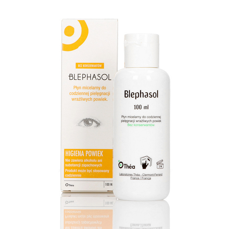 Blephasol, płyn micelarny do pielęgnacji wrażliwych powiek, 100 ml