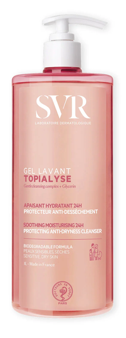 SVR TOPIALYSE Gel Lavant żel do mycia ciała, 1 l