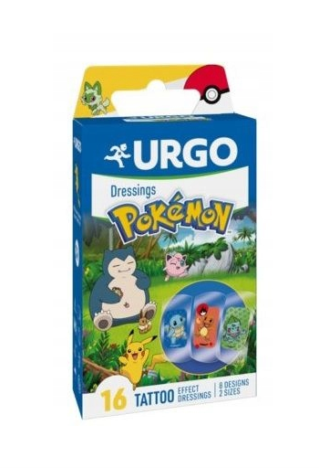 Urgo Pokemon, plastry, 16 szt.