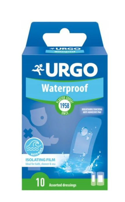 URGO Waterproof, plastry, 10 szt.
